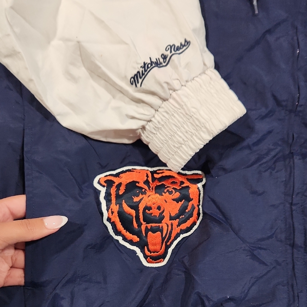 Mitchell & Ness Navy Throwback Jacket - image 2